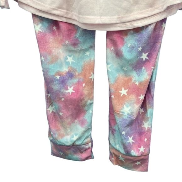 Long Sleeve Top with Jogger Pants Pajama Lounge Sleep 2pc Set 2-Pack Size XL - Picture 4 of 8